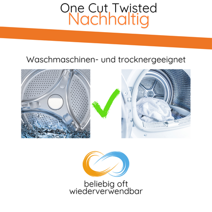 One Cut Twisted - handliches, aber sehr saugstarkes Trockentuch